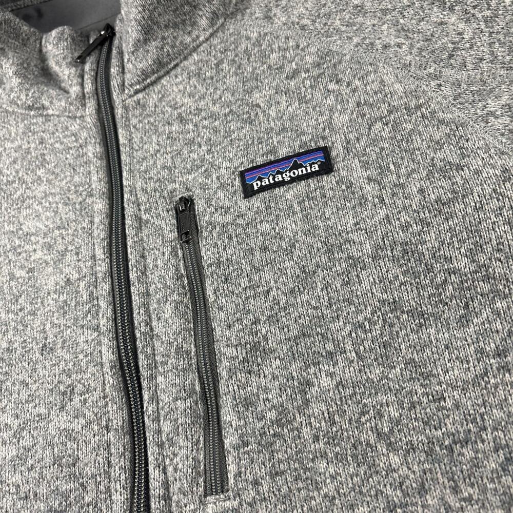 Patagonia Better Sweater Full Zip Fleece Jacket Gray Men’s Large - Picture 4 of 8
